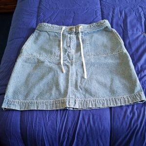 EUC denim skirt, size 4
